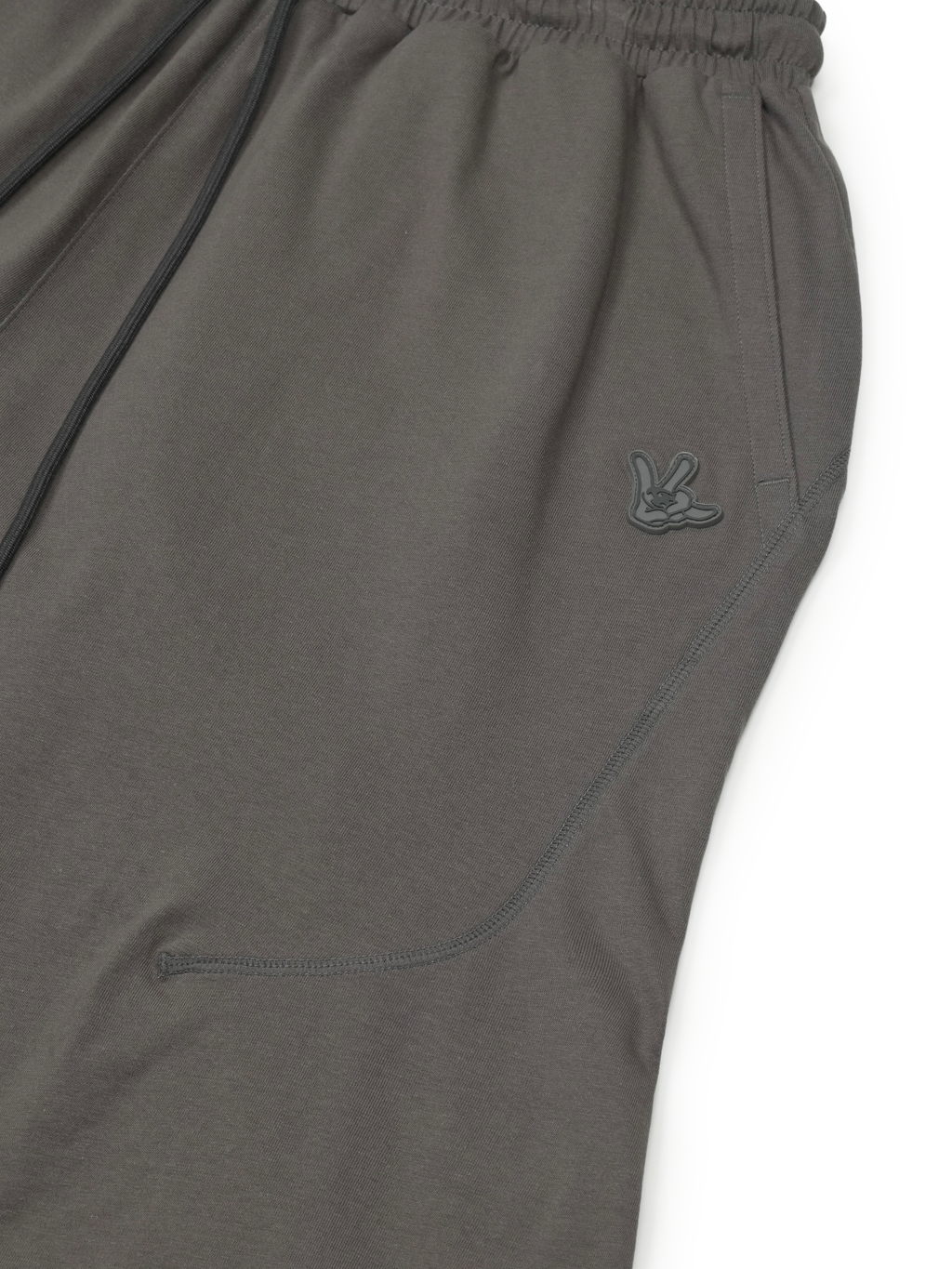 San San Gear - San San X Yuminha Sweatshorts (Charcoal) product image 3 | TRAB K-Fashion Australia