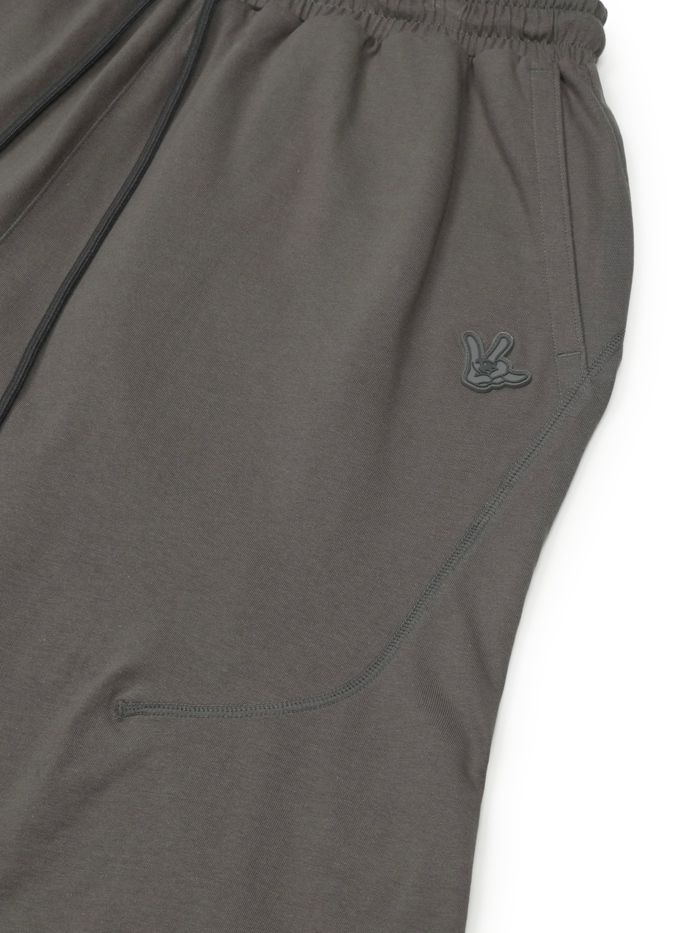 San San Gear - San San X Yuminha Sweatshorts (Charcoal) product image 3 | TRAB K-Fashion Australia