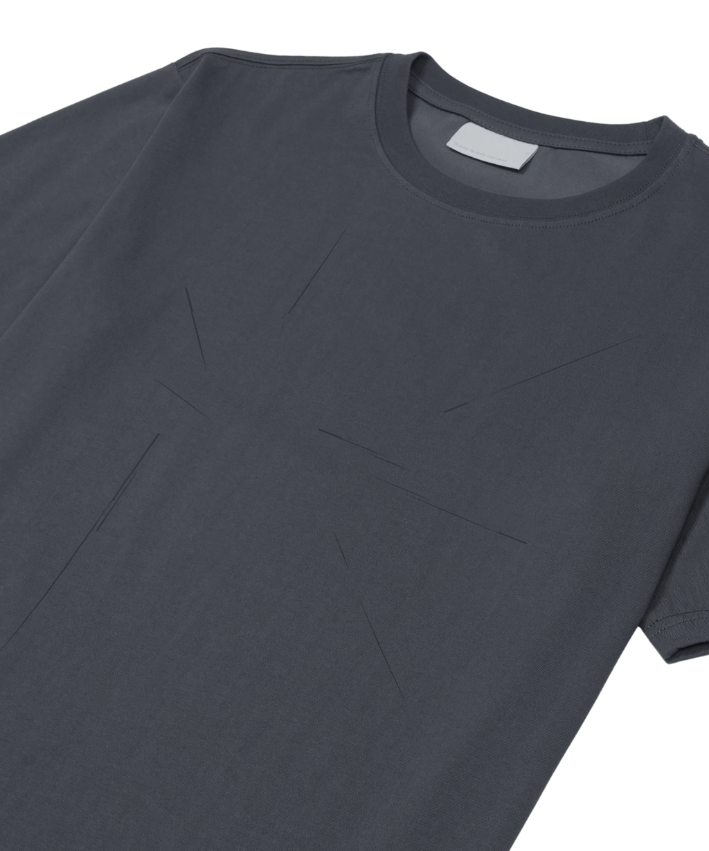 San San Gear - Incision T-Shirt (Blue Charcoal) product image 3 | TRAB K-Fashion Australia