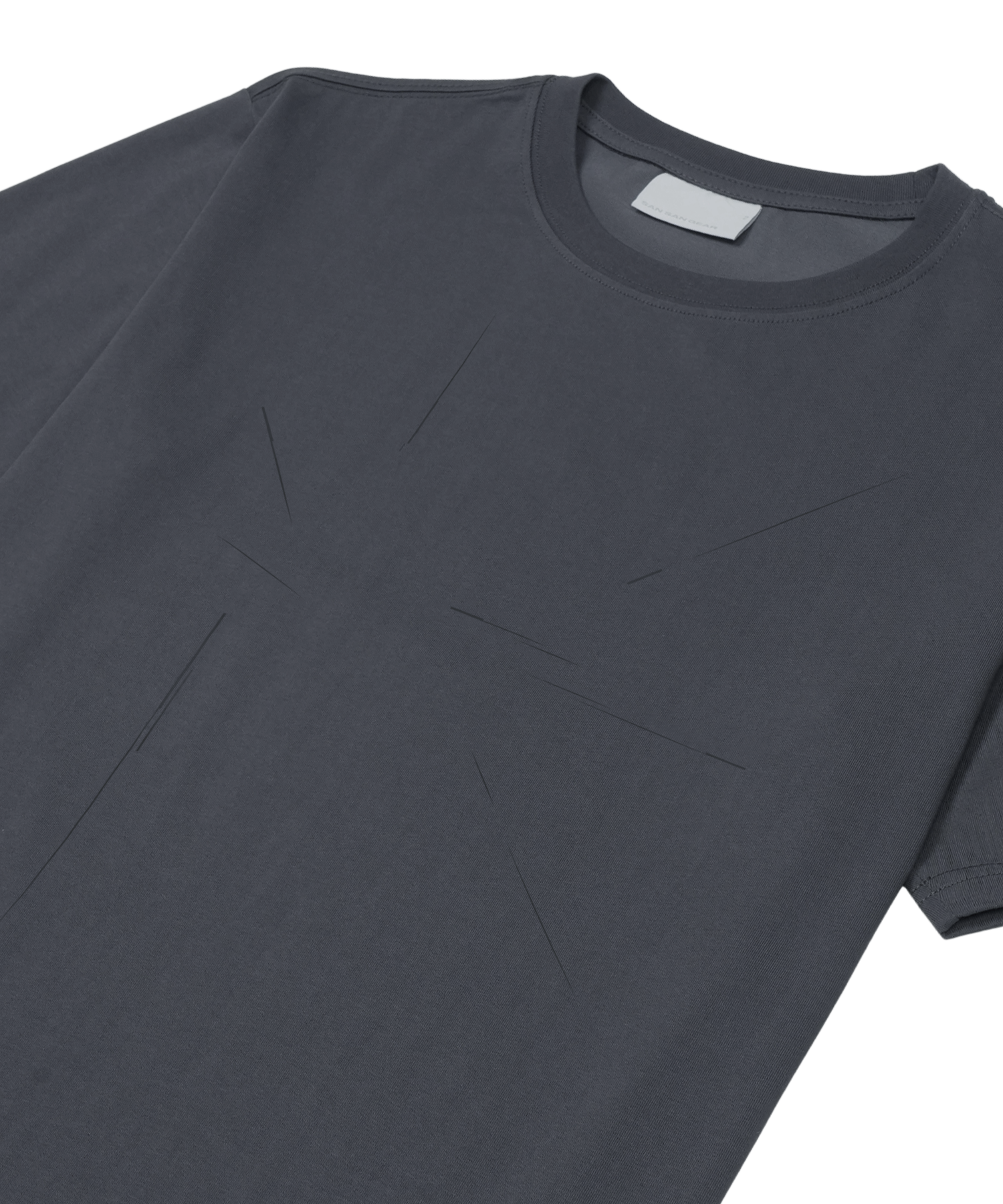 San San Gear - Incision T-Shirt (Blue Charcoal) product image 3 | TRAB K-Fashion Australia