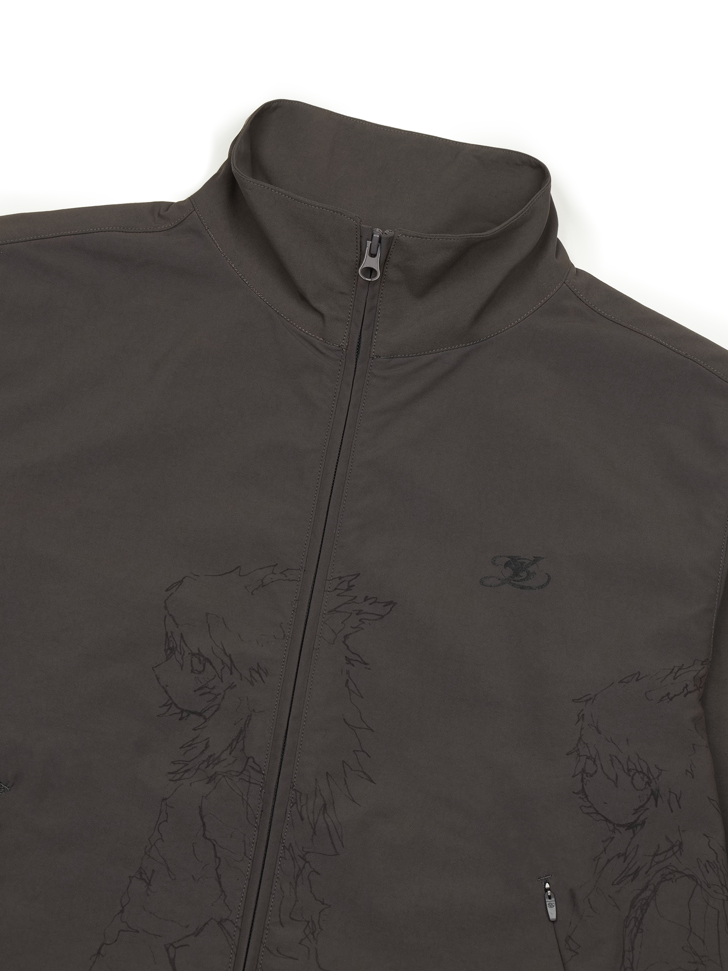 San San Gear - San San X Yuminha Jacket (Charcoal) product image 3 | TRAB K-Fashion Australia