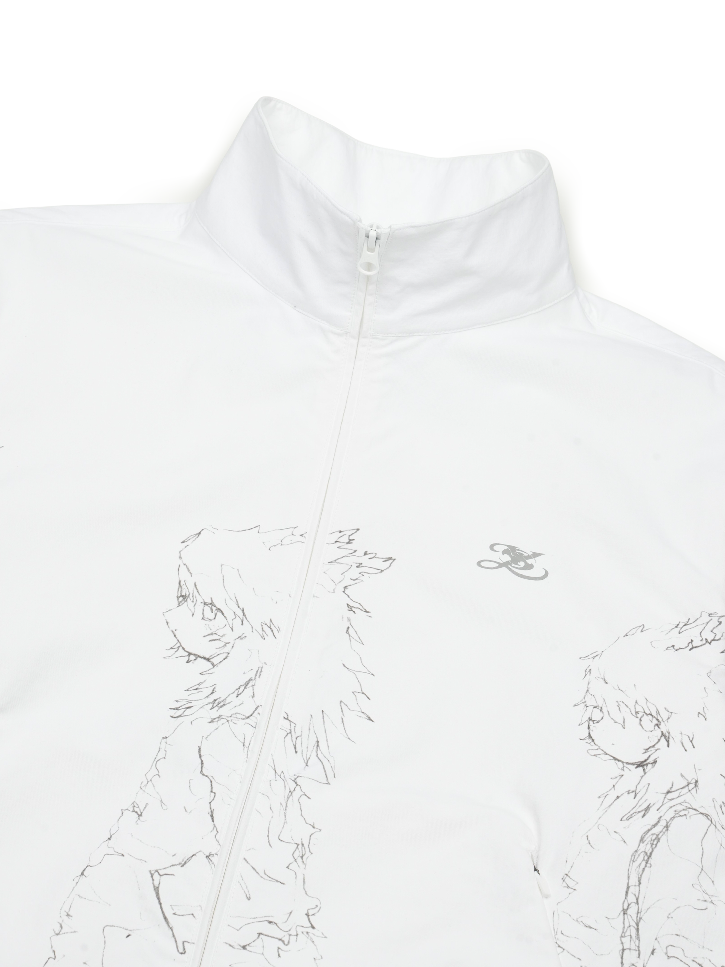 San San Gear - San San X Yuminha Jacket (White) product image 3 | TRAB K-Fashion Australia