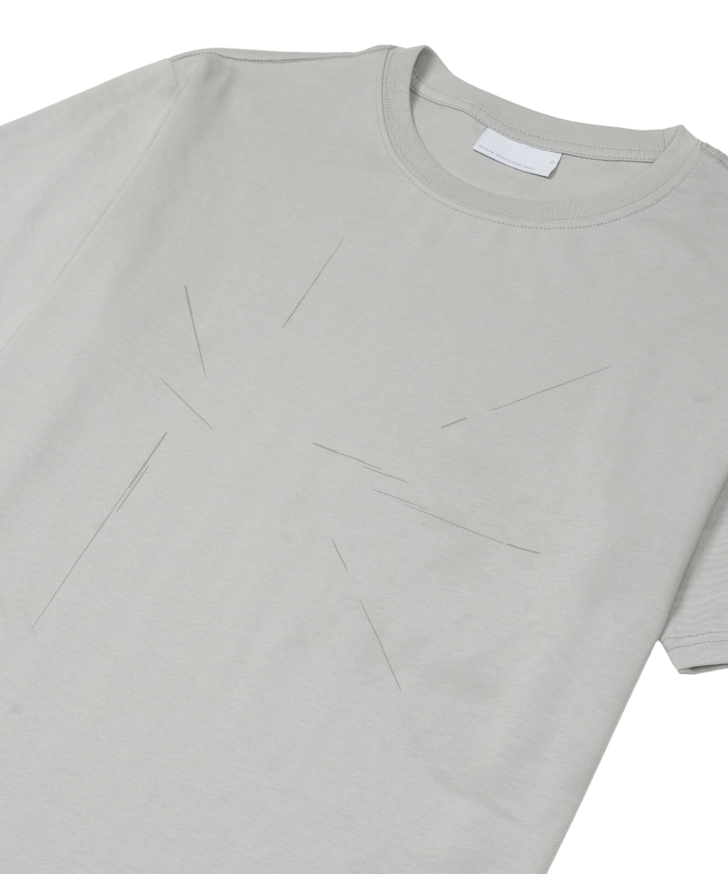 San San Gear - Incision T-Shirt (Light Grey) product image 3 | TRAB K-Fashion Australia