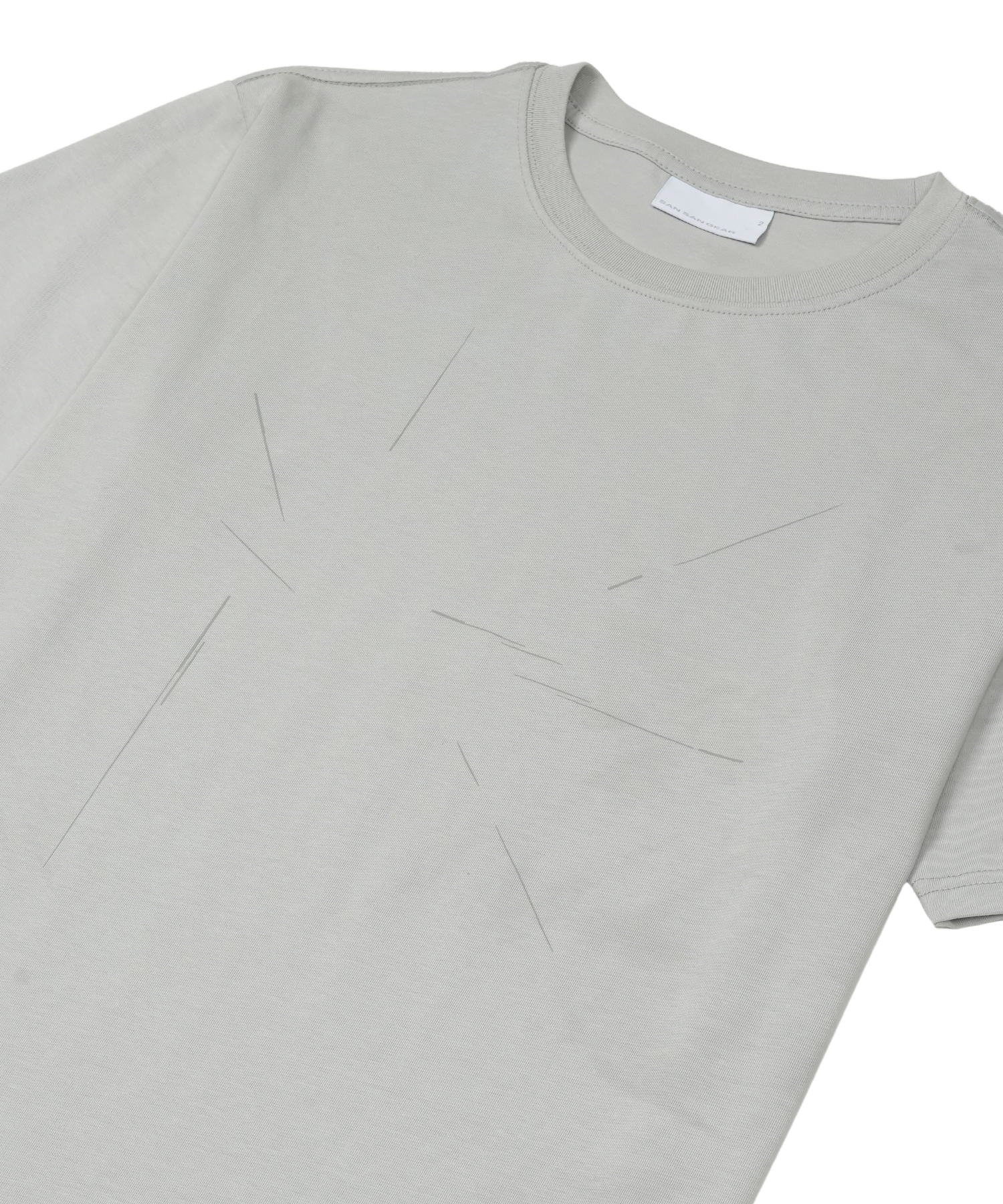 San San Gear - Incision T-Shirt (Light Grey) product image 3 | TRAB K-Fashion Australia