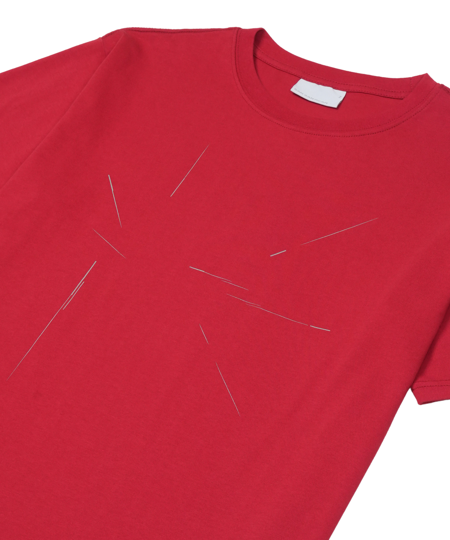 San San Gear - Incision T-Shirt (Red) product image 3 | TRAB K-Fashion Australia
