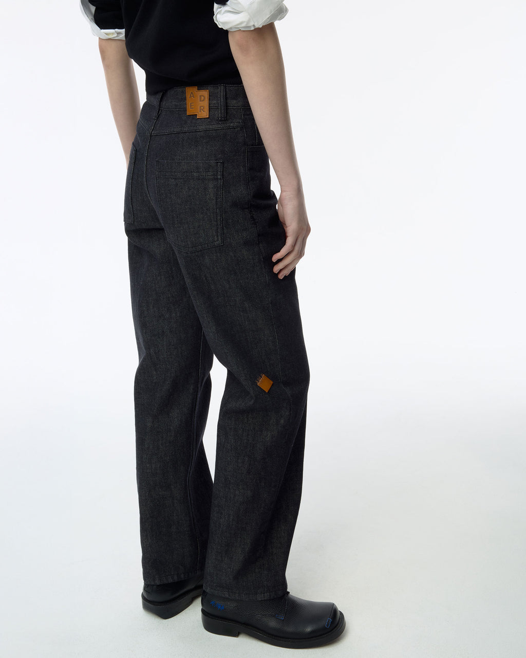 Ader Error - Sig; SV Tag jeans 06 (Noir) product image 10 | TRAB K-Fashion Australia