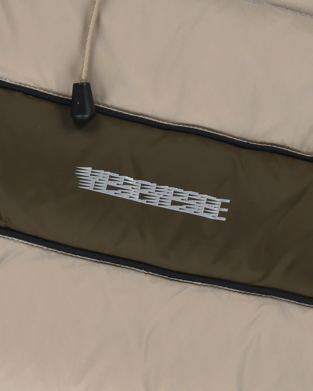 yeseyesee - Paneled Down Jacket (Beige) product image 3 | TRAB K-Fashion Australia
