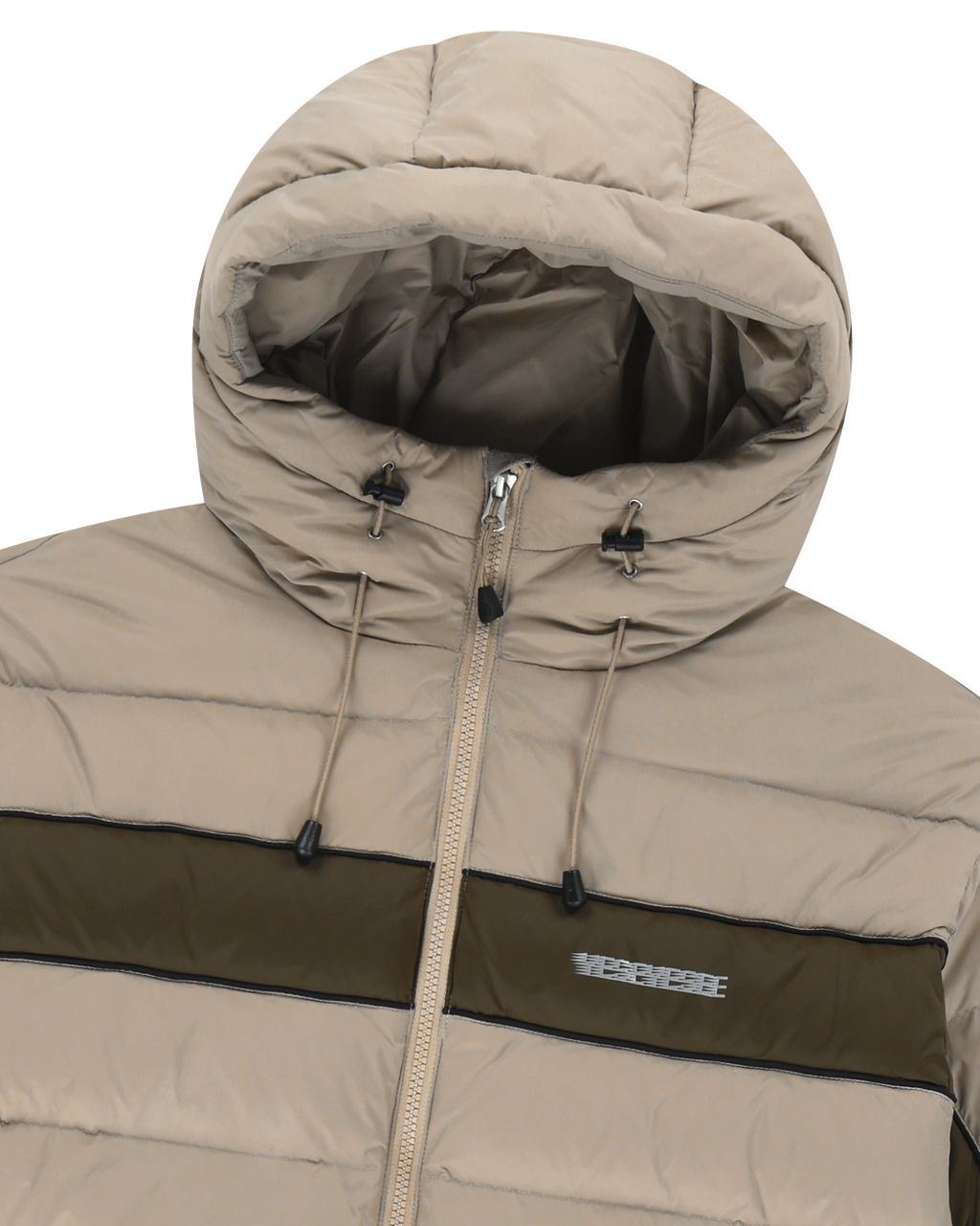 yeseyesee - Paneled Down Jacket (Beige) product image 5 | TRAB K-Fashion Australia