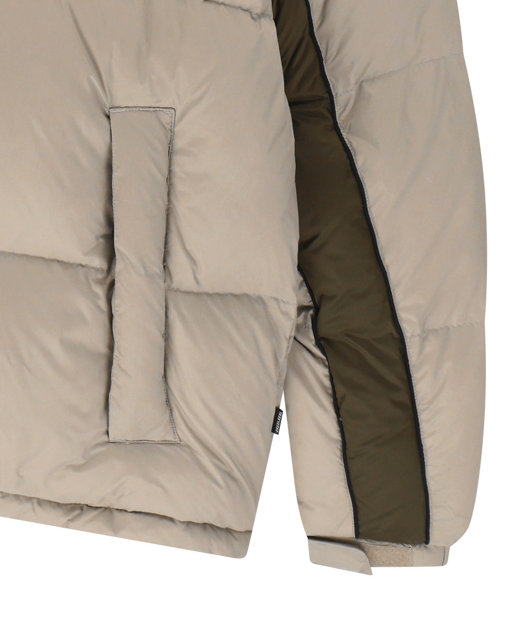 yeseyesee - Paneled Down Jacket (Beige) product image 6 | TRAB K-Fashion Australia