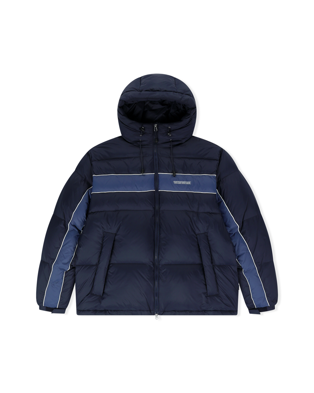 yeseyesee - Paneled Down Jacket (Navy) product image 1 | TRAB K-Fashion Australia