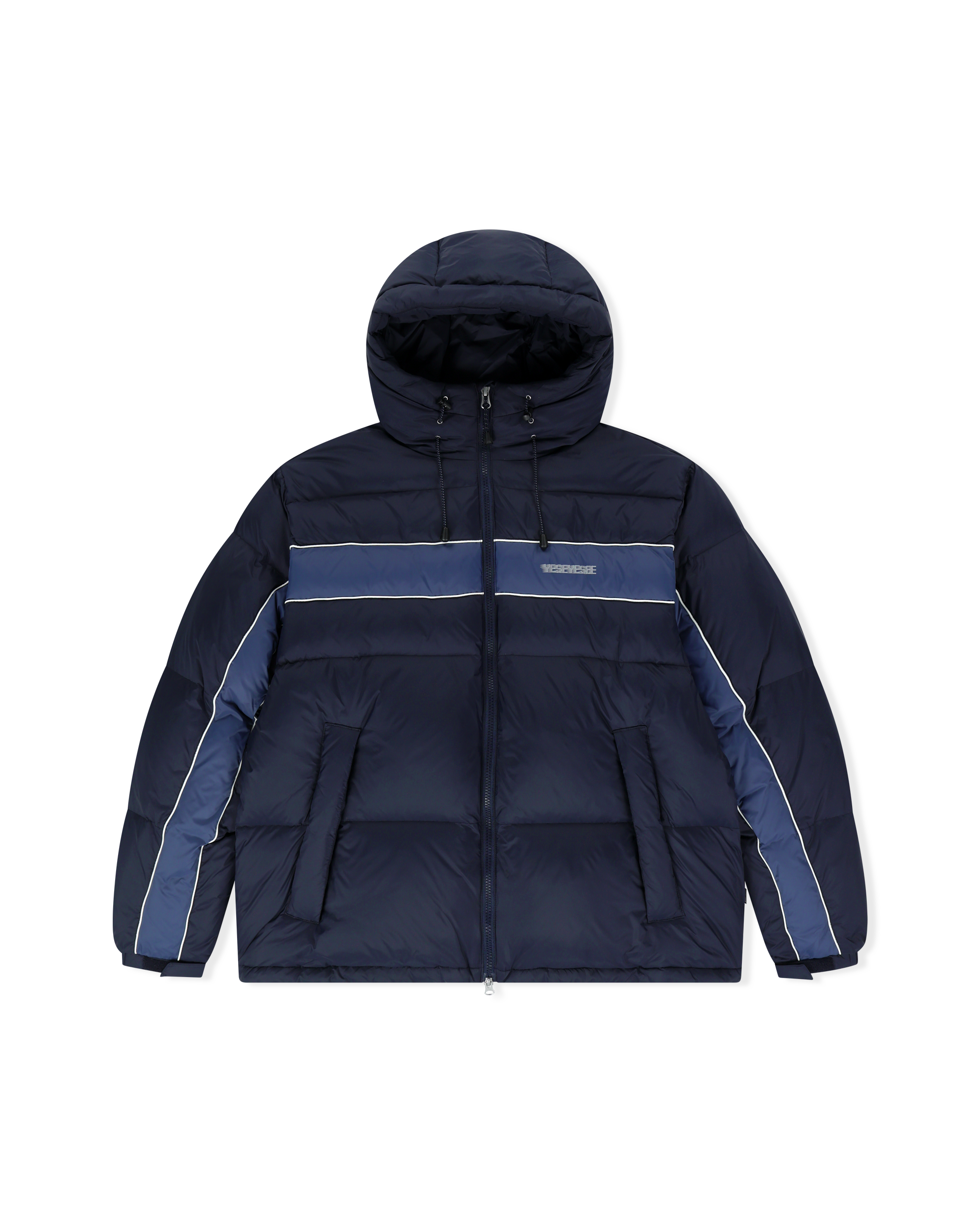yeseyesee - Paneled Down Jacket (Navy) product image 1 | TRAB K-Fashion Australia
