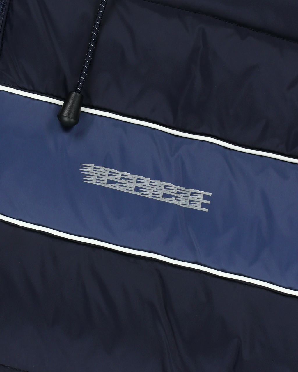 yeseyesee - Paneled Down Jacket (Navy) product image 3 | TRAB K-Fashion Australia