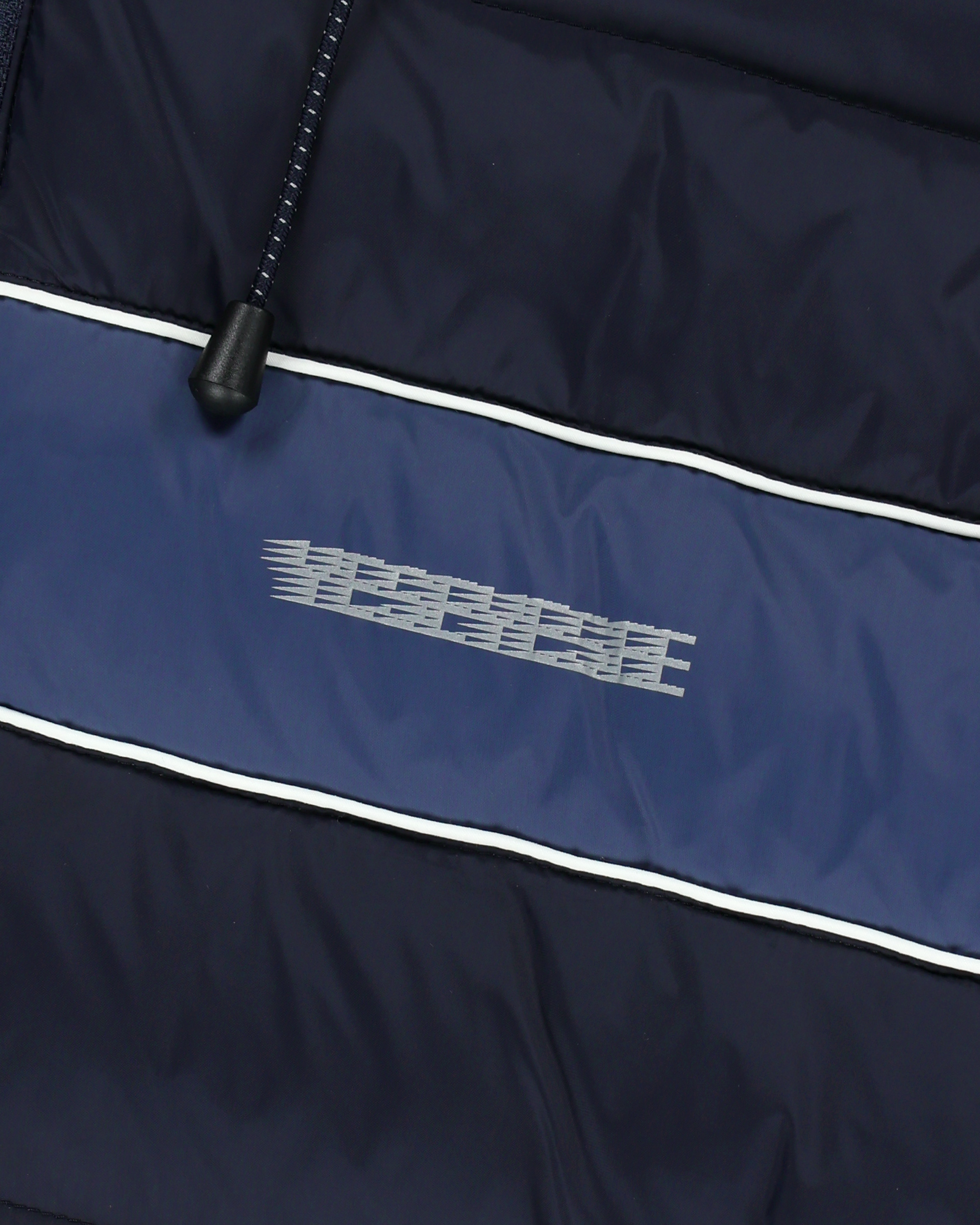 yeseyesee - Paneled Down Jacket (Navy) product image 3 | TRAB K-Fashion Australia