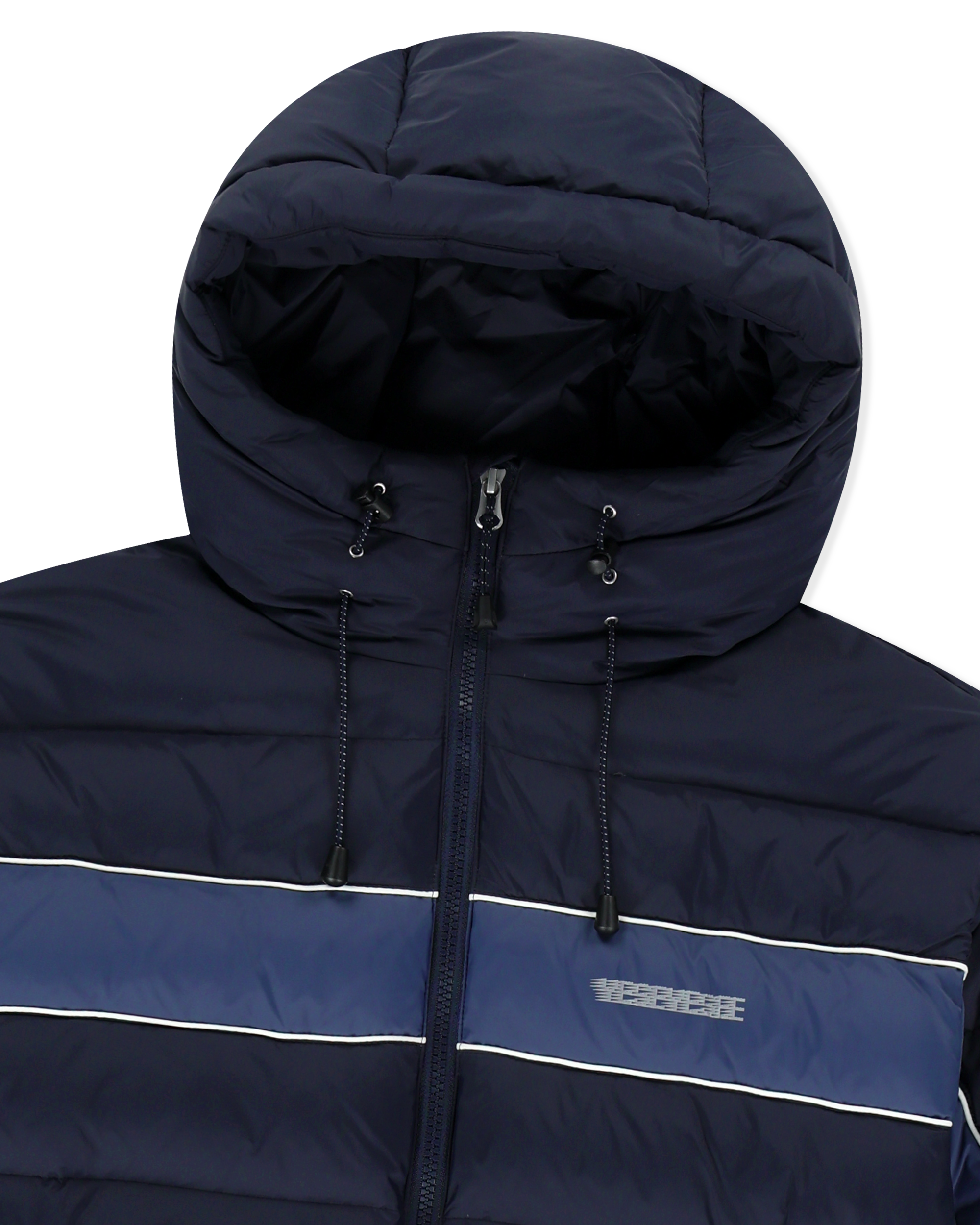 yeseyesee - Paneled Down Jacket (Navy) product image 5 | TRAB K-Fashion Australia