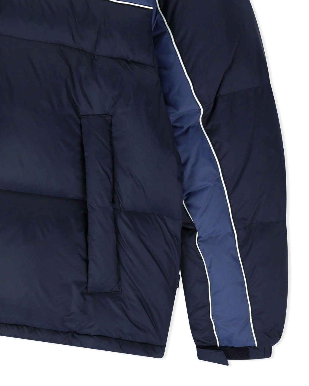 yeseyesee - Paneled Down Jacket (Navy) product image 6 | TRAB K-Fashion Australia
