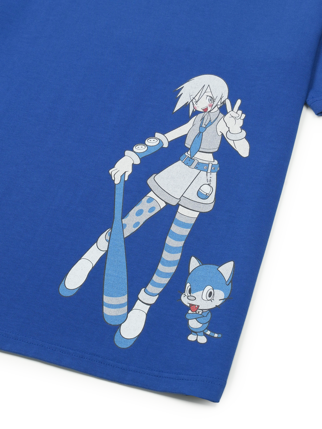 San San Gear - San San X Yuminha Trainer T-Shirt (Blue) product image 3 | TRAB K-Fashion Australia