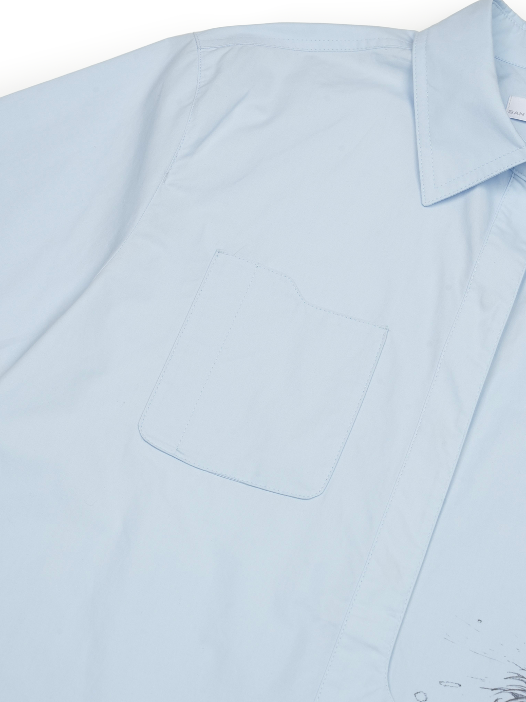 San San Gear - San San X Yuminha Shirt (Sky Blue) product image 3 | TRAB K-Fashion Australia