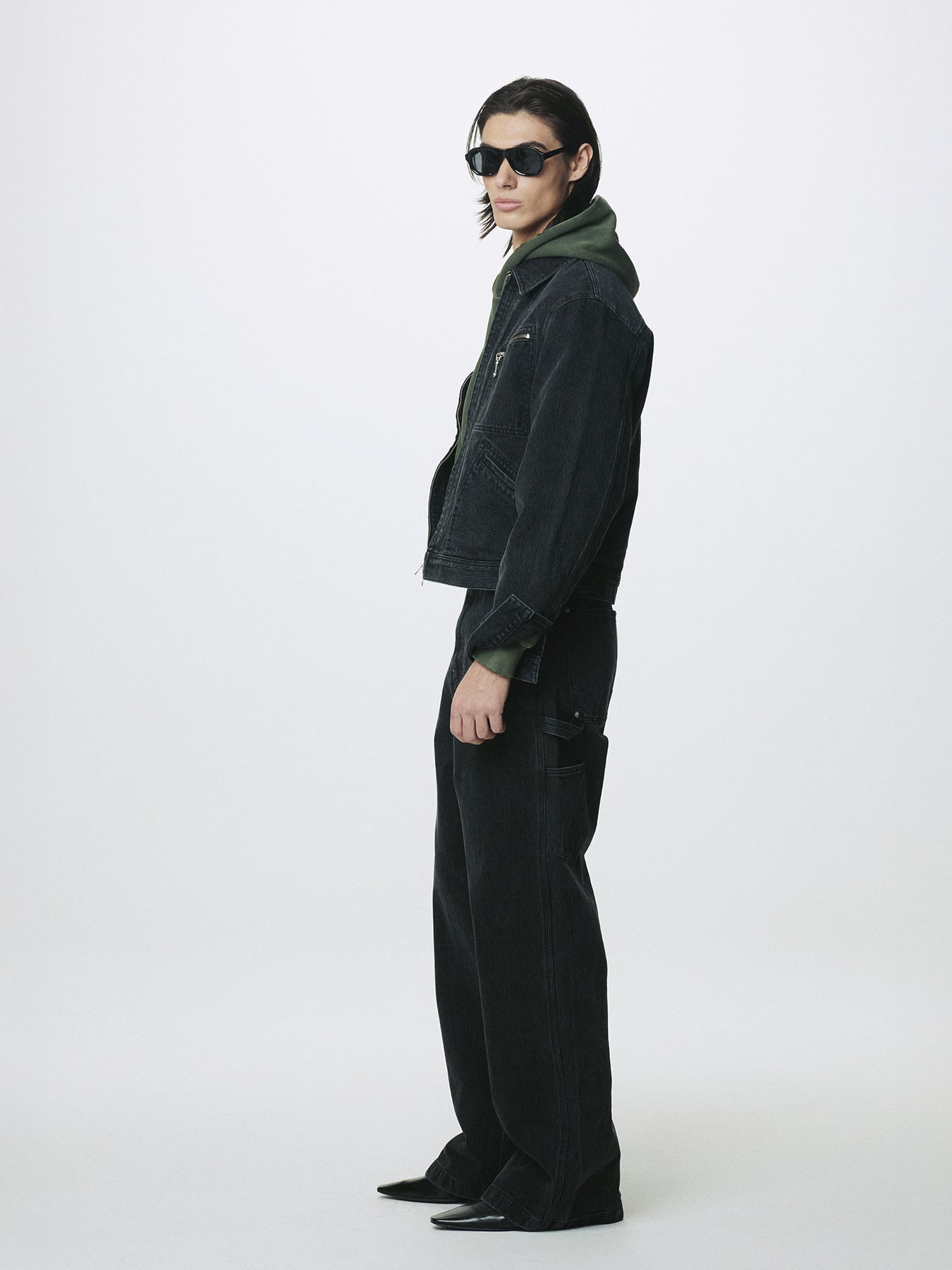 Tonywack - Cord Twill Denim Work Pants (Faded Black) product image 6 | TRAB K-Fashion Australia