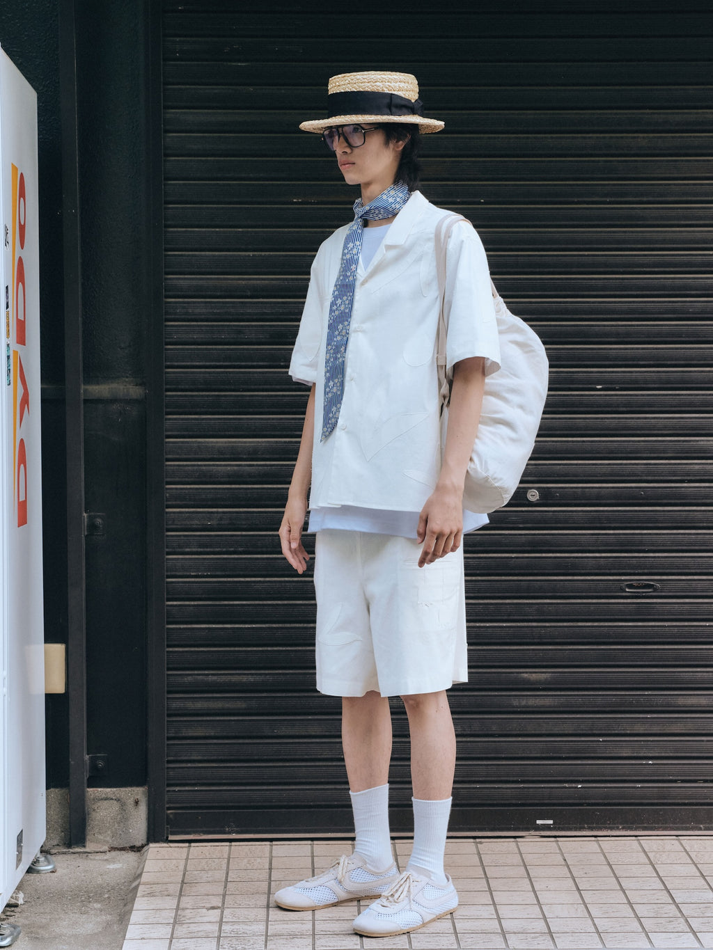 Stu - Garden Patch Shirt (Cream) product image 2 | TRAB K-Fashion Australia