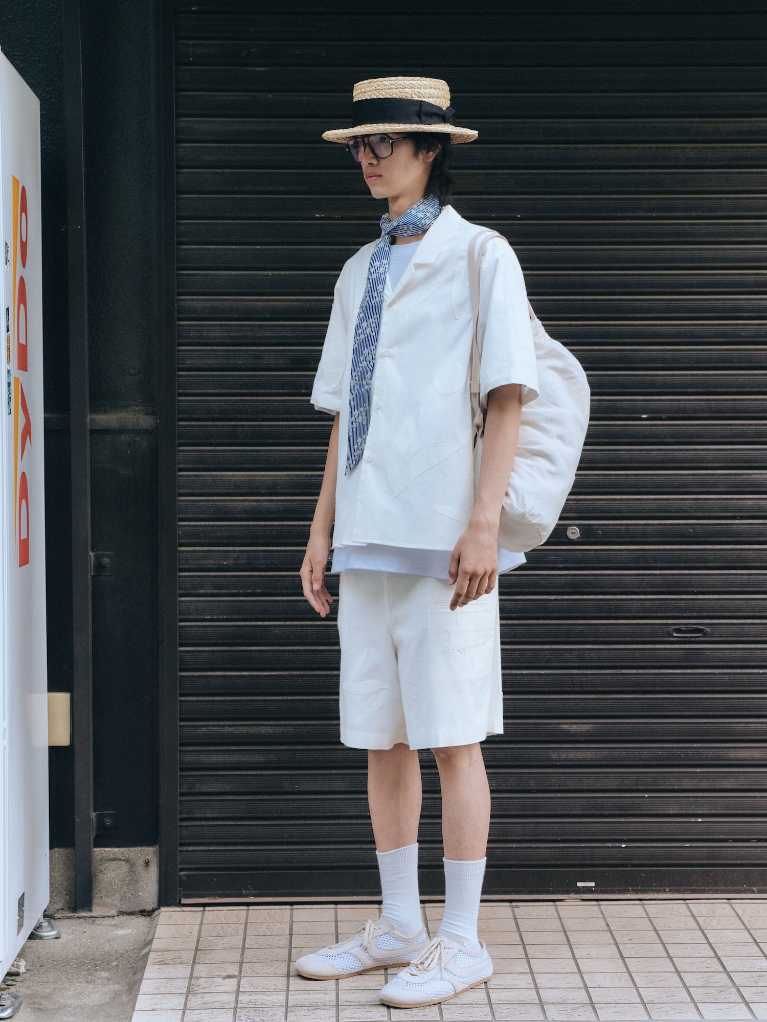 Stu - Garden Patch Shirt (Cream) product image 2 | TRAB K-Fashion Australia