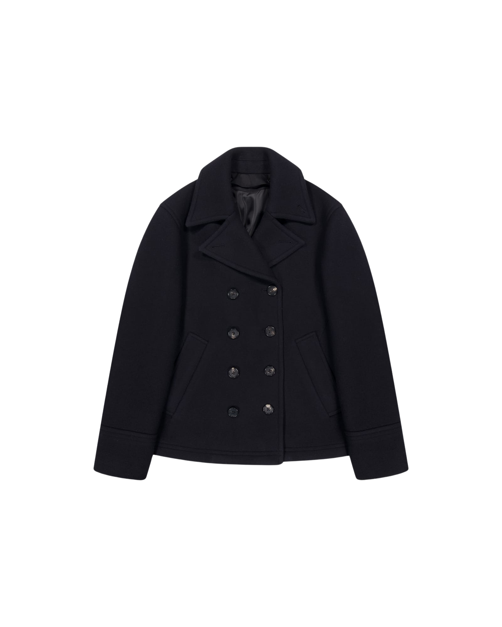 Kimhe Kim - Classic Pea Coat (Dark Navy) product image 12 | TRAB K-Fashion Australia