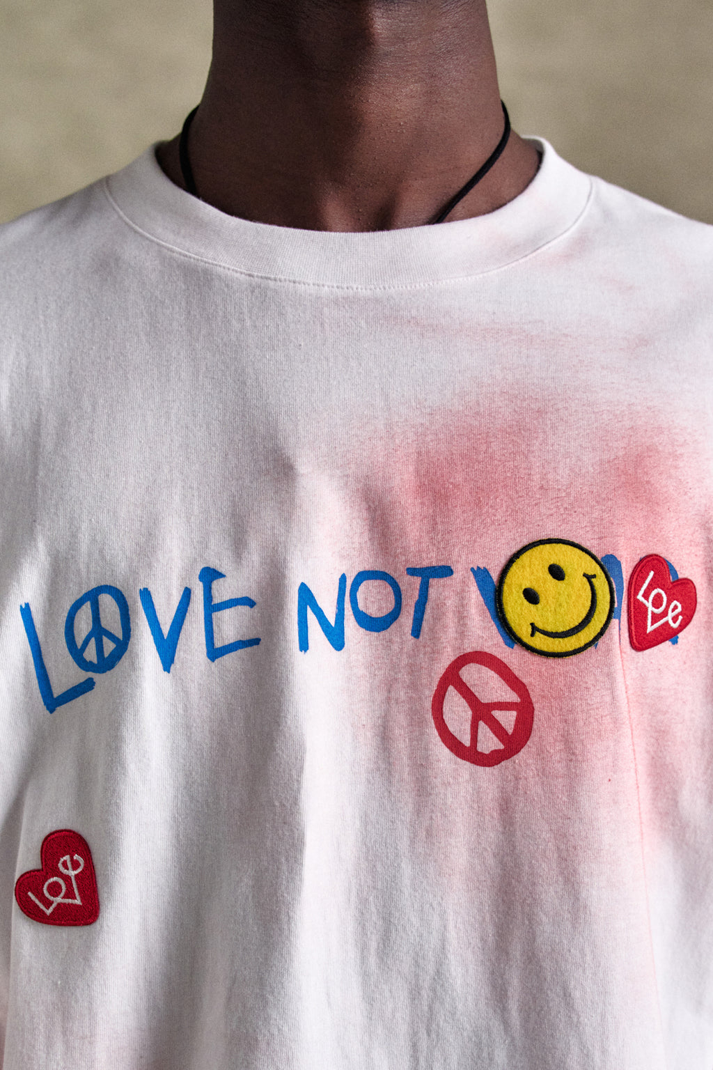Andersson Bell - Unisex Love L/s T-Shirts (White) product image 5 | TRAB K-Fashion Australia