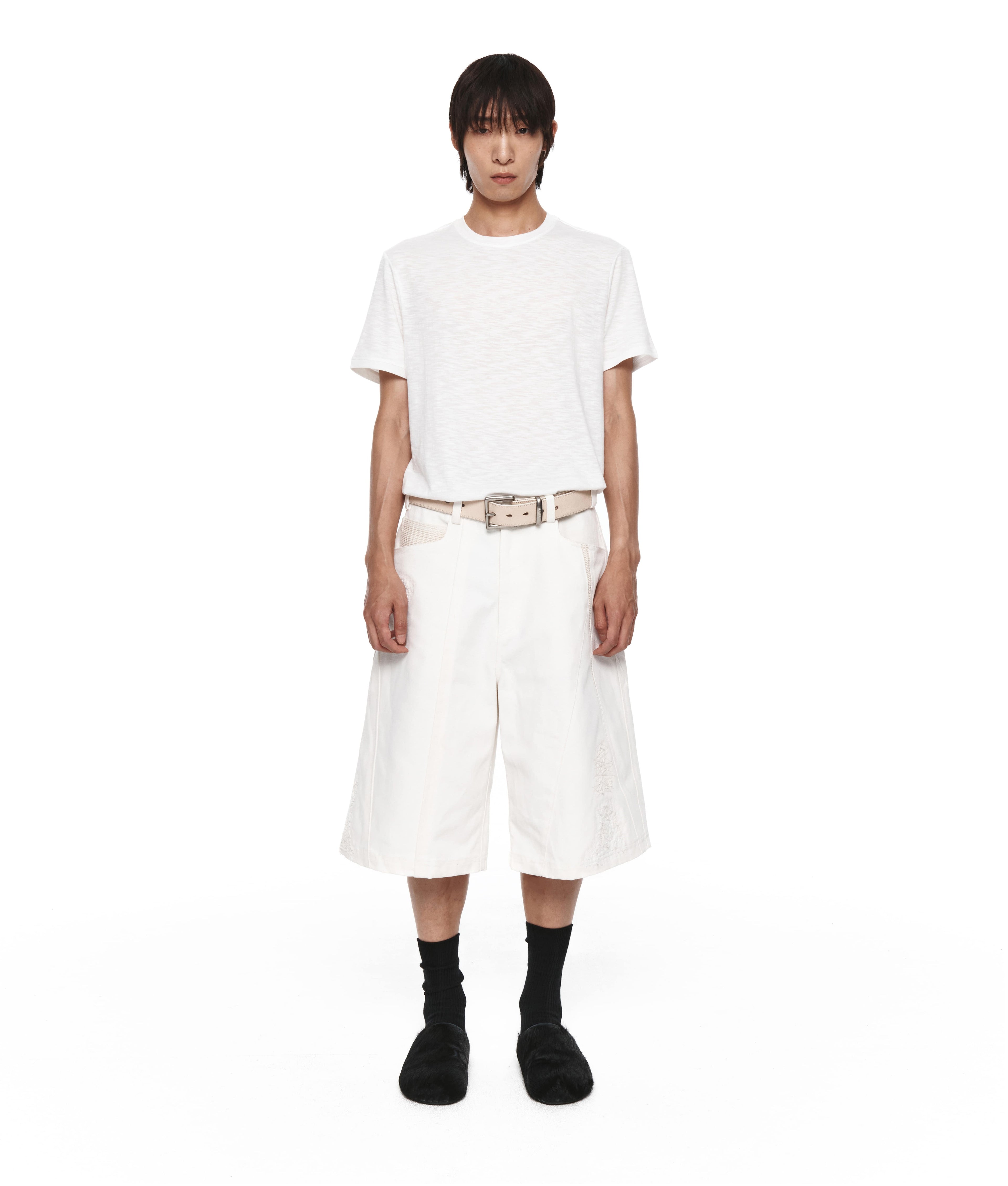 XLIM - Ep.8 01 Shorts (White) product image 1 | TRAB K-Fashion Australia
