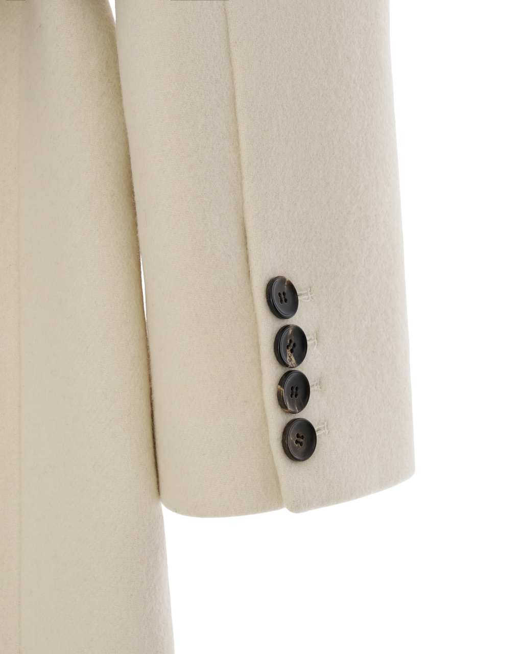 Kimhe Kim - Colorblock Oversized Coat (Ivory/Black) product image 4 | TRAB K-Fashion Australia