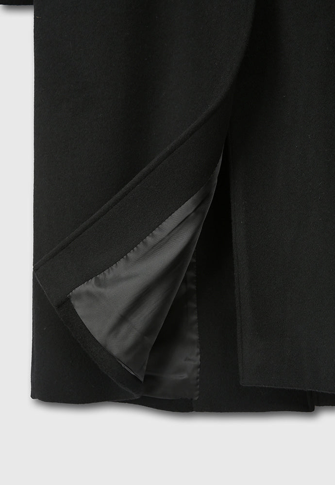 Tonywack - Cashmere Bal Collar Tailored Coat (Black) product image 15 | TRAB K-Fashion Australia