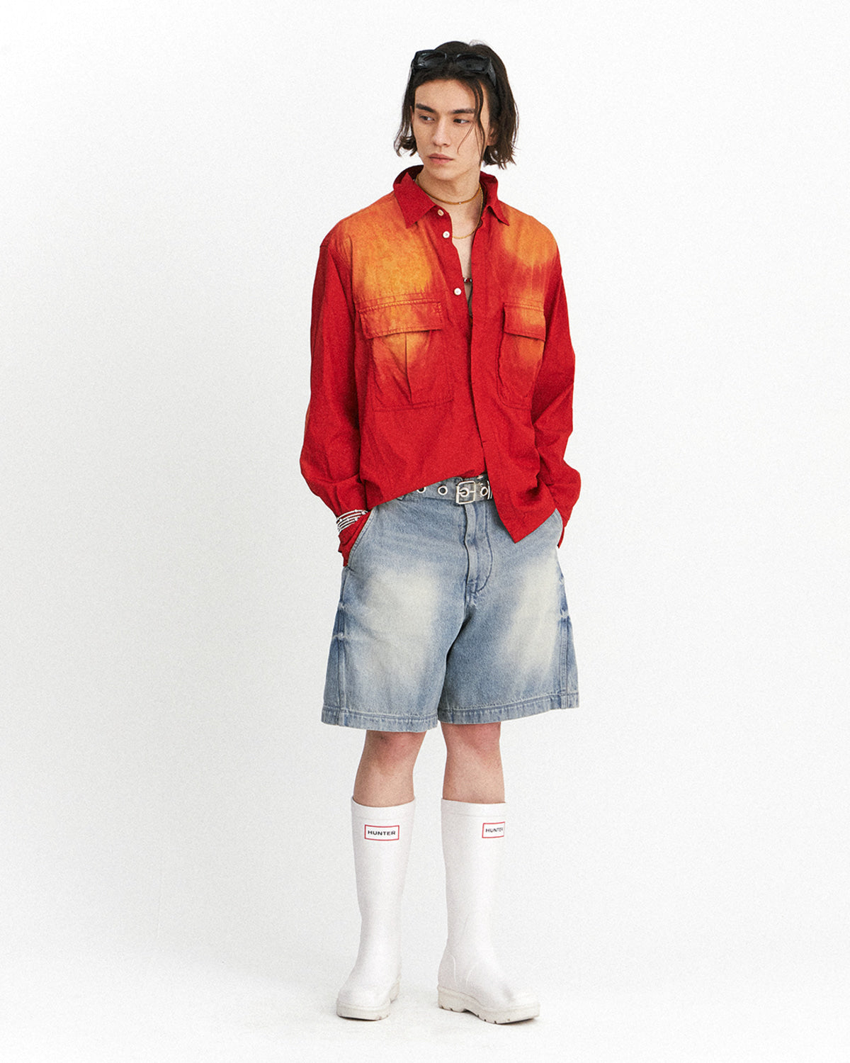 Eastlogue - Army Field Shirts (Fading Red) product image 1 | TRAB K-Fashion Australia