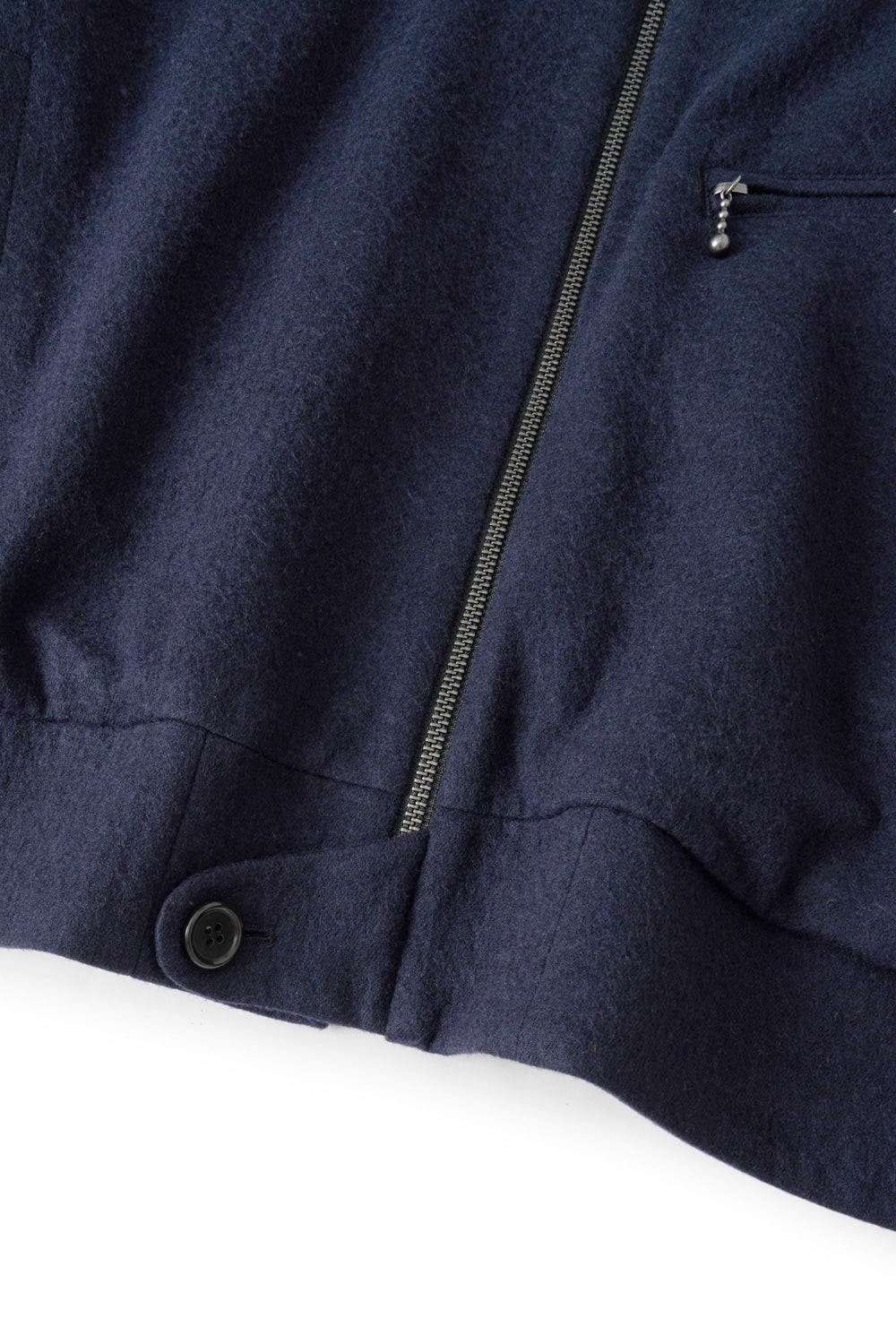 Hatchingroom - Hairy Bomber Jacket Dark (Navy) product image 6 | TRAB K-Fashion Australia