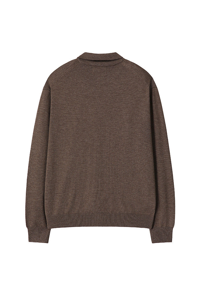 Art if acts - High Collar Cardigan (Wood) product image 9 | TRAB K-Fashion Australia