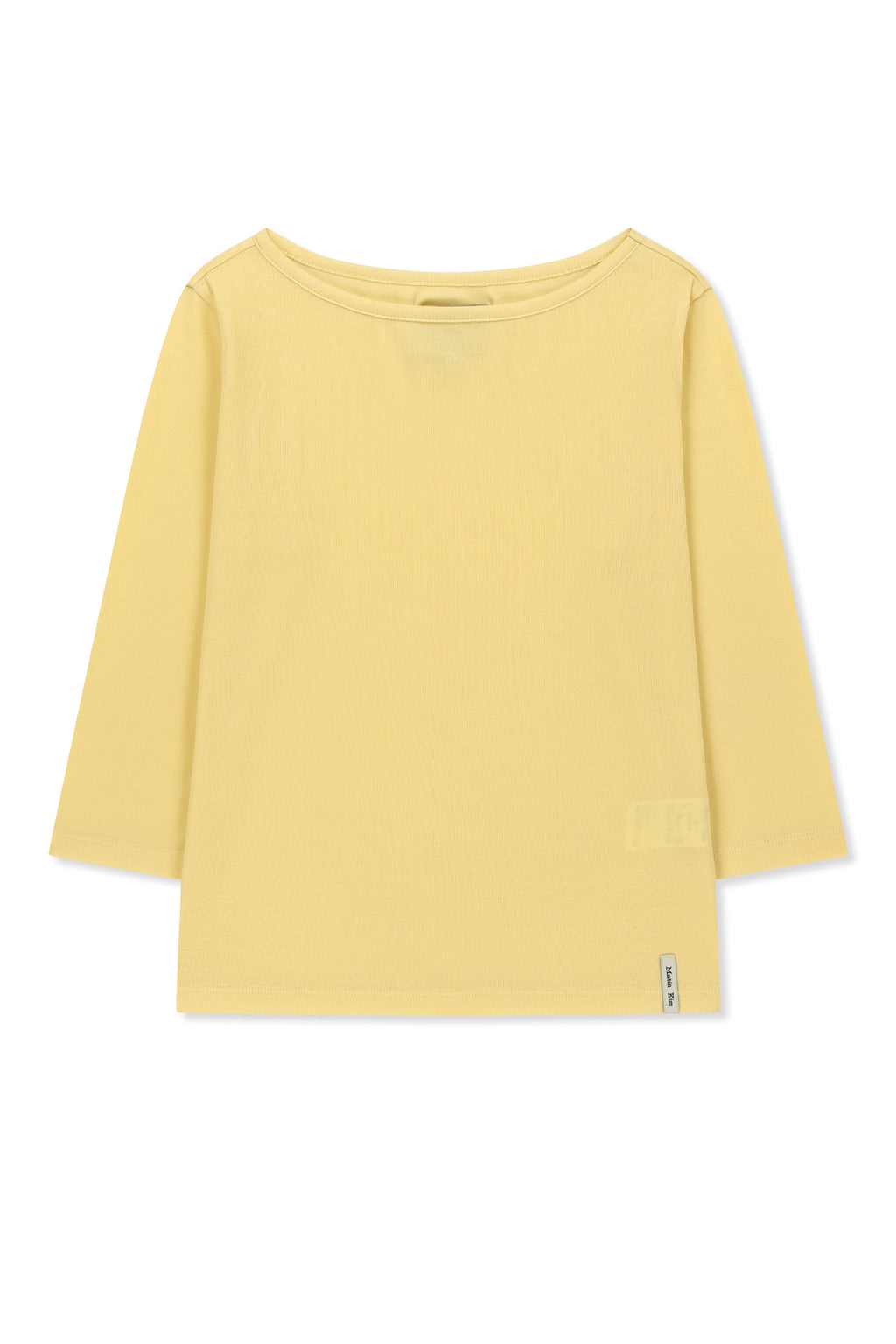 Matin Kim - 3/4 Sleeve Top & Tank Layered Set (Yellow) product image 2 | TRAB K-Fashion Australia