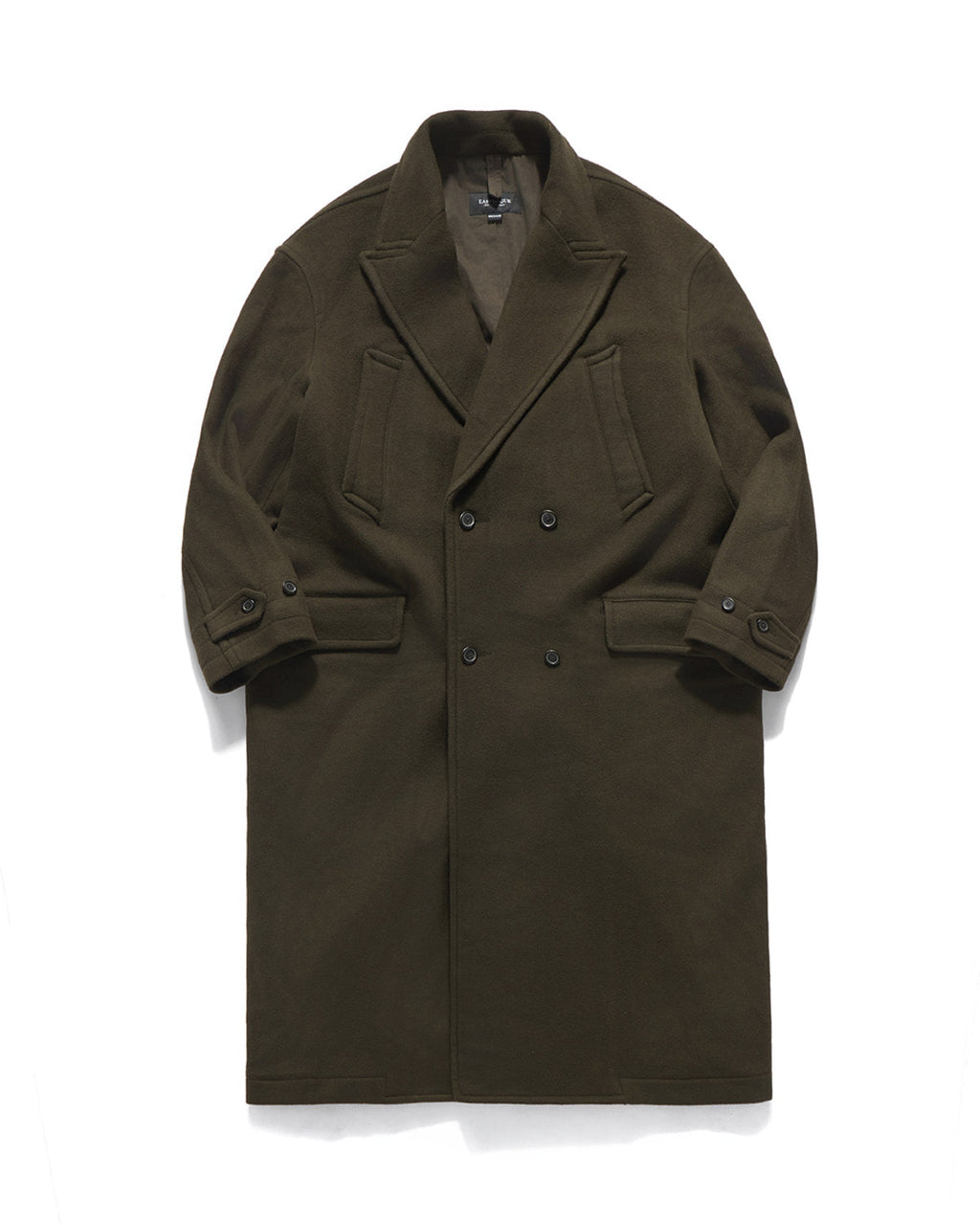 Eastlogue - Chester Field Coat (D.olive Wool) product image 6 | TRAB K-Fashion Australia