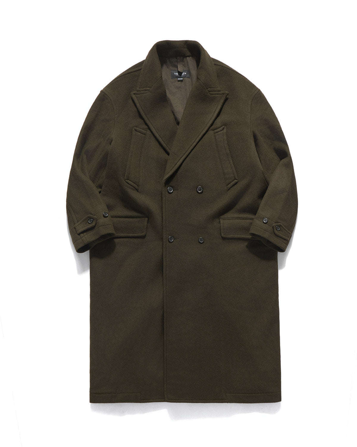 Eastlogue - Chester Field Coat (D.olive Wool) product image 6 | TRAB K-Fashion Australia