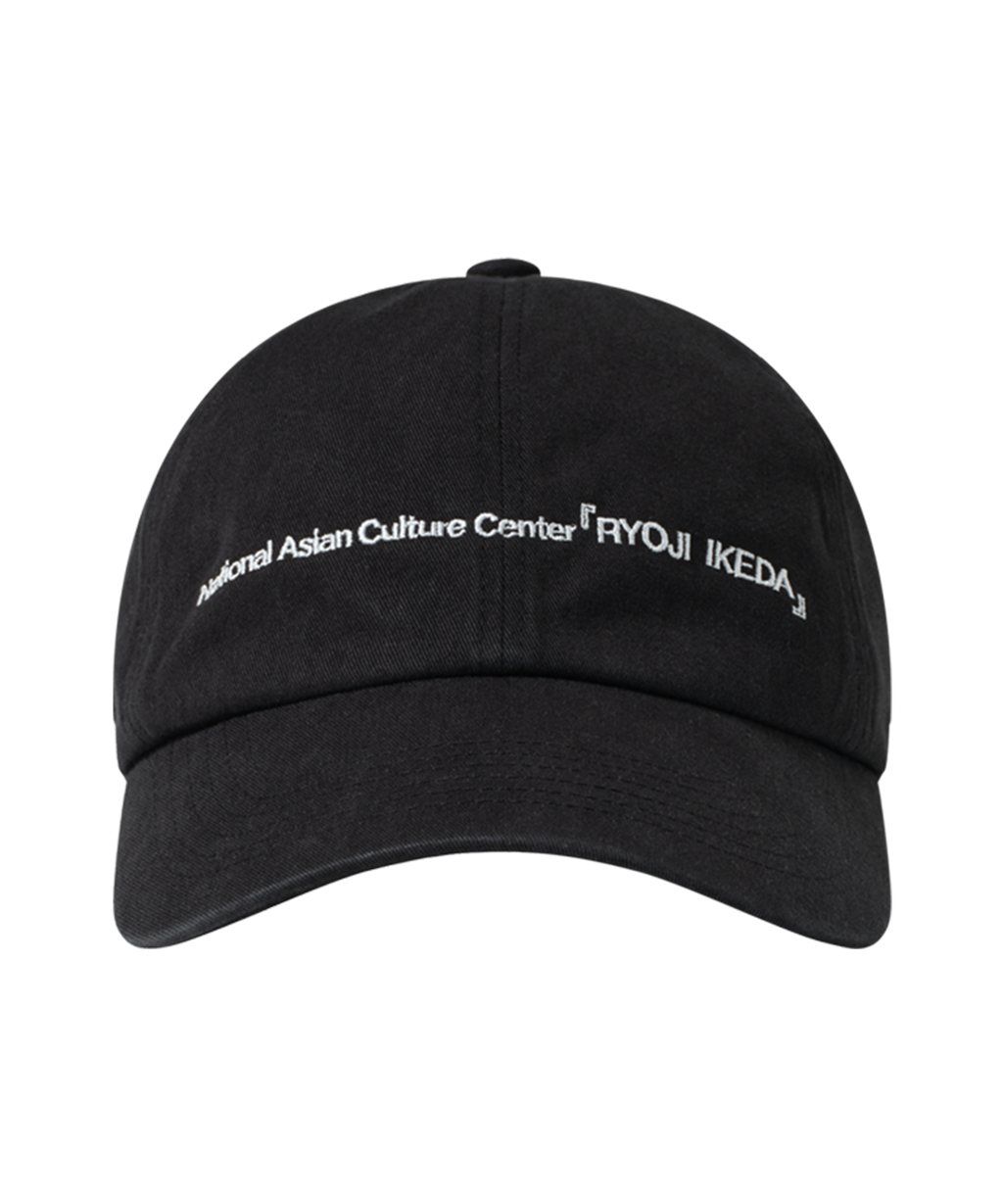 San San Gear - San San Gear X Ryoji Ikeda Cap (Black) product image 1 | TRAB K-Fashion Australia