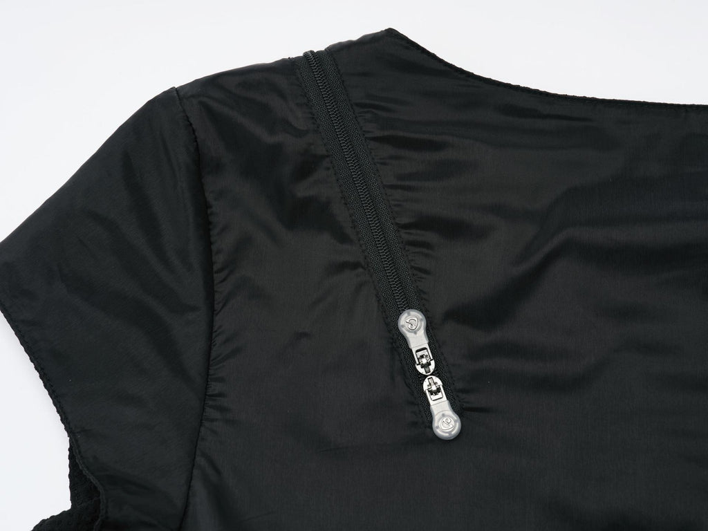 Coyseio - Puff Shirring One Piece (Black) product image 18 | TRAB K-Fashion Australia