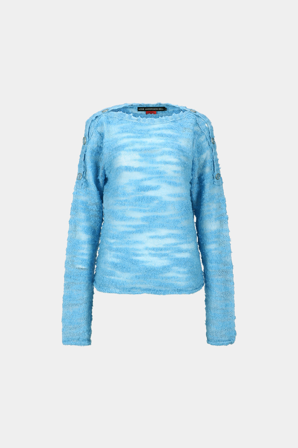 Andersson Bell - Fifi Button Pullover Knit (Blue) product image 6 | TRAB K-Fashion Australia