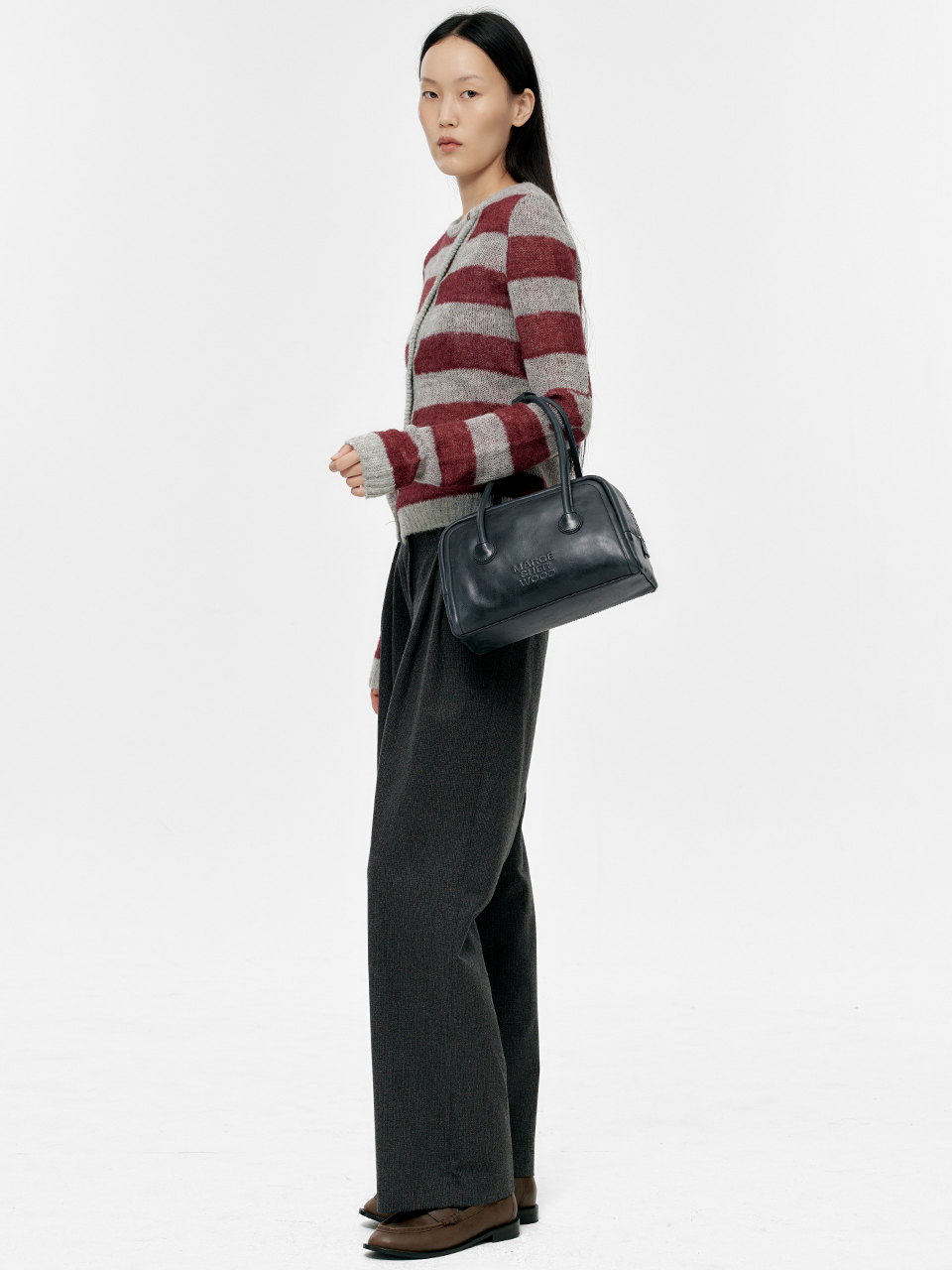 Marge Sherwood - Soft Tote (Navy Pull-Up) product image 3 | TRAB K-Fashion Australia
