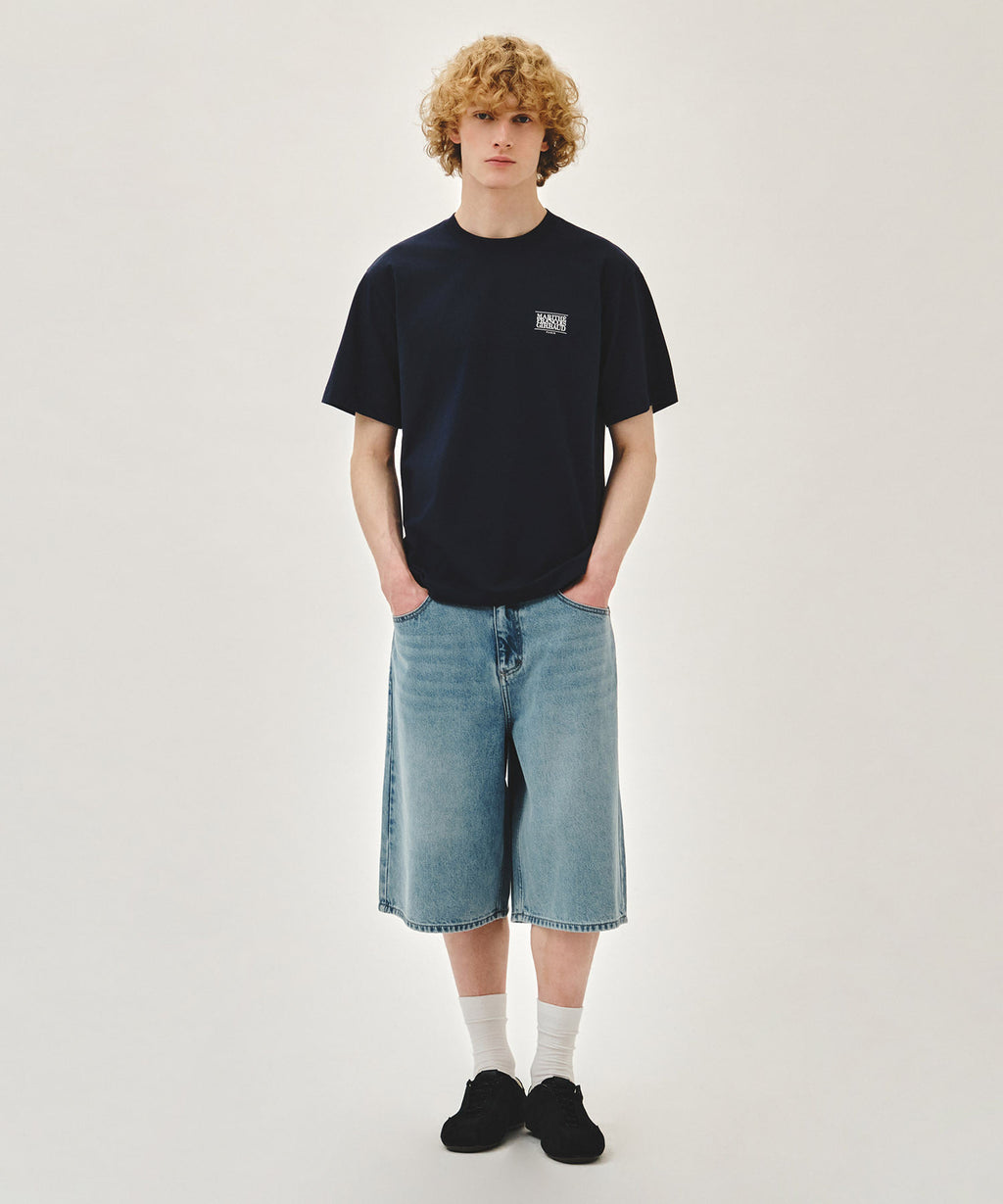 Marithe & Francois Girbaud - Aerocool Small Classic Logo Tee (Navy) product image 5 | TRAB K-Fashion Australia