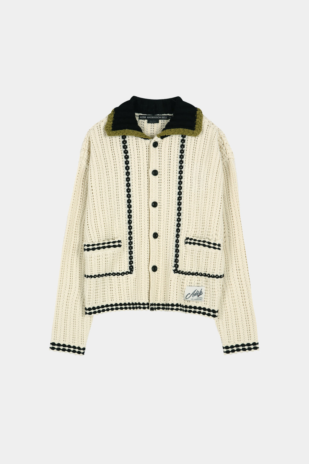 Andersson Bell - Unisex New Fantasia Collar Cardigan (Ecru) product image 11 | TRAB K-Fashion Australia