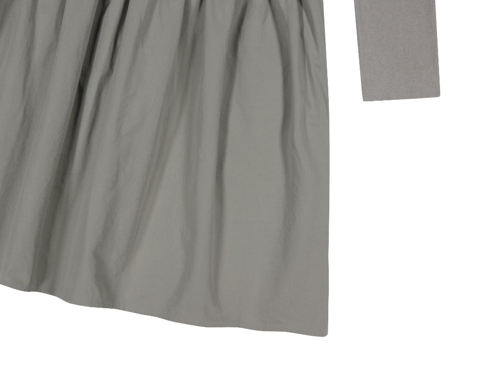 Coyseio - 2way Shirring One Piece (Light Khaki) product image 17 | TRAB K-Fashion Australia