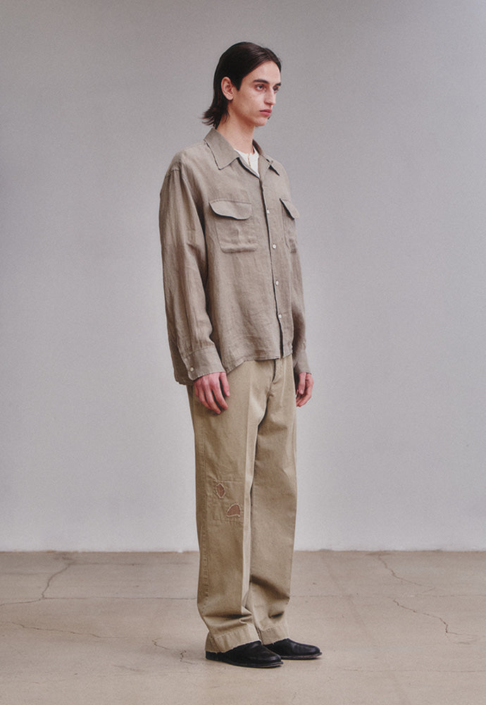 Art if acts - Linen Two Pocket Shirt (Cliff) product image 4 | TRAB K-Fashion Australia