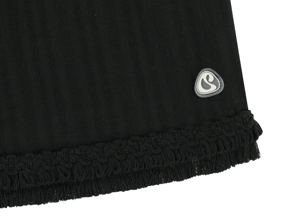 Coyseio - Fringe Shirring Blouse (Black) product image 18 | TRAB K-Fashion Australia