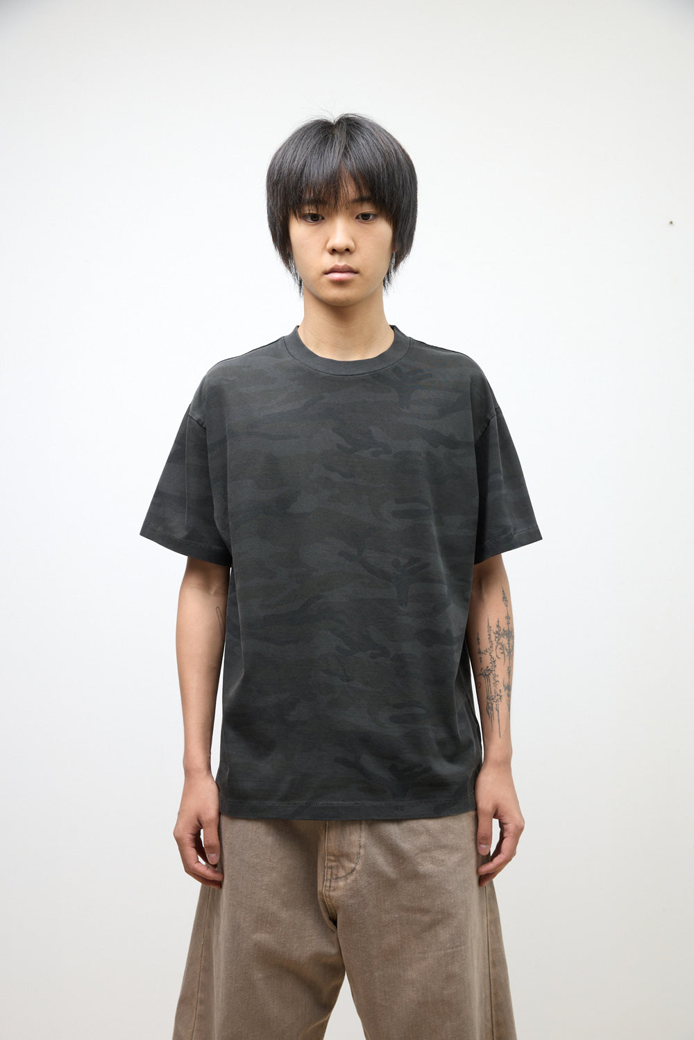 Hatchingroom - VTG Camo Tee (Charcoal) product image 11 | TRAB K-Fashion Australia