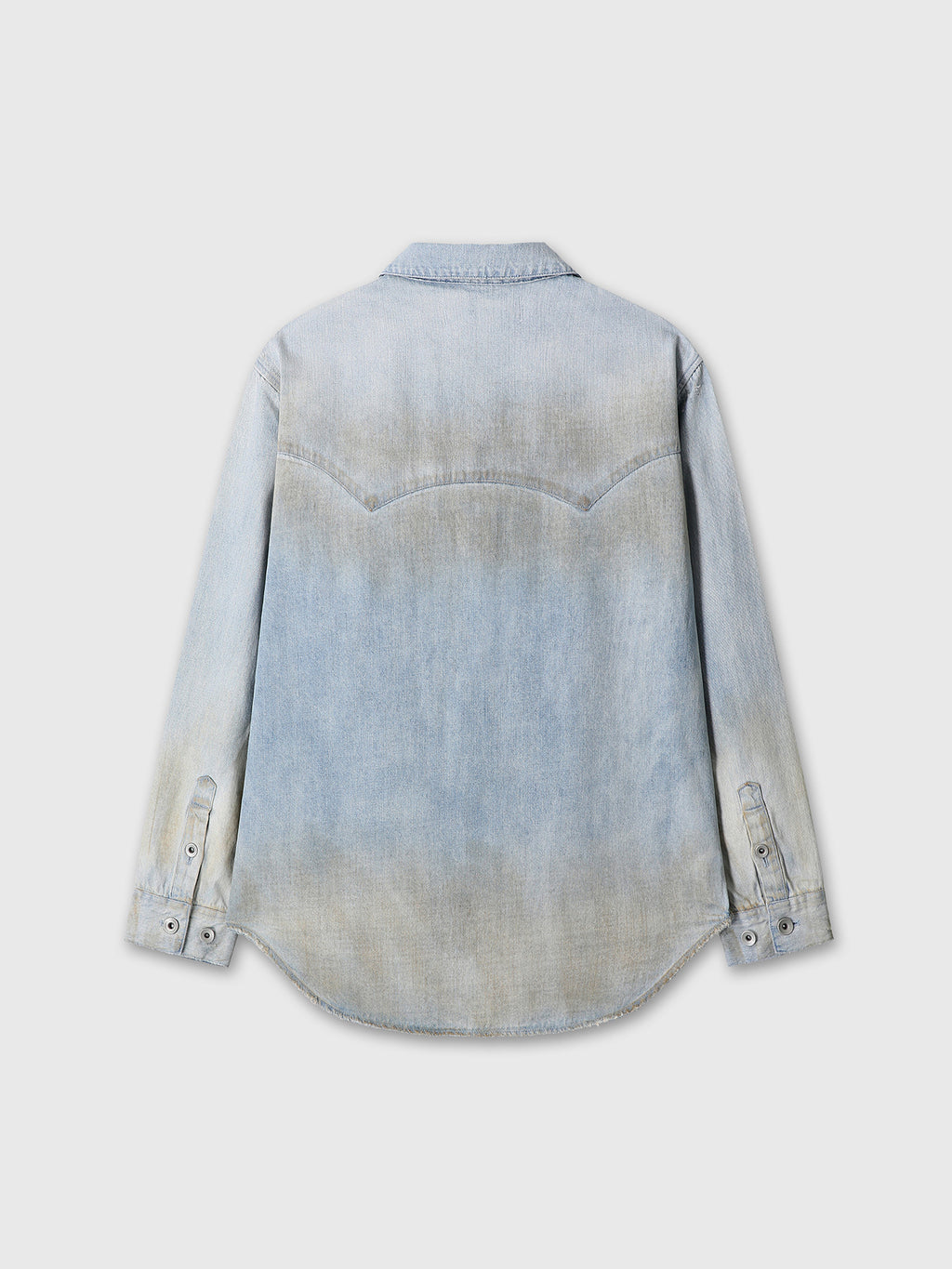 Tonywack - Hand Distressed Vintage Relaxed Shirts (Washed Light Blue) product image 10 | TRAB K-Fashion Australia