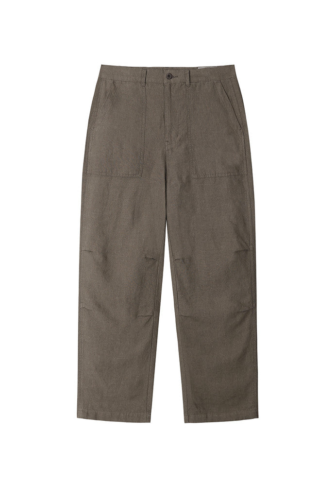 Art if acts - Linen Parachute Pants (Wood) product image 6 | TRAB K-Fashion Australia