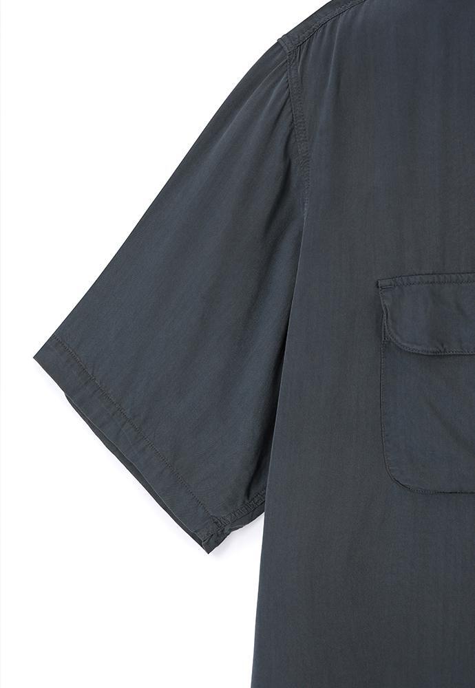 Art if acts - Tencel Two Pocket Half Shirt (Vintage Charcoal) product image 12 | TRAB K-Fashion Australia