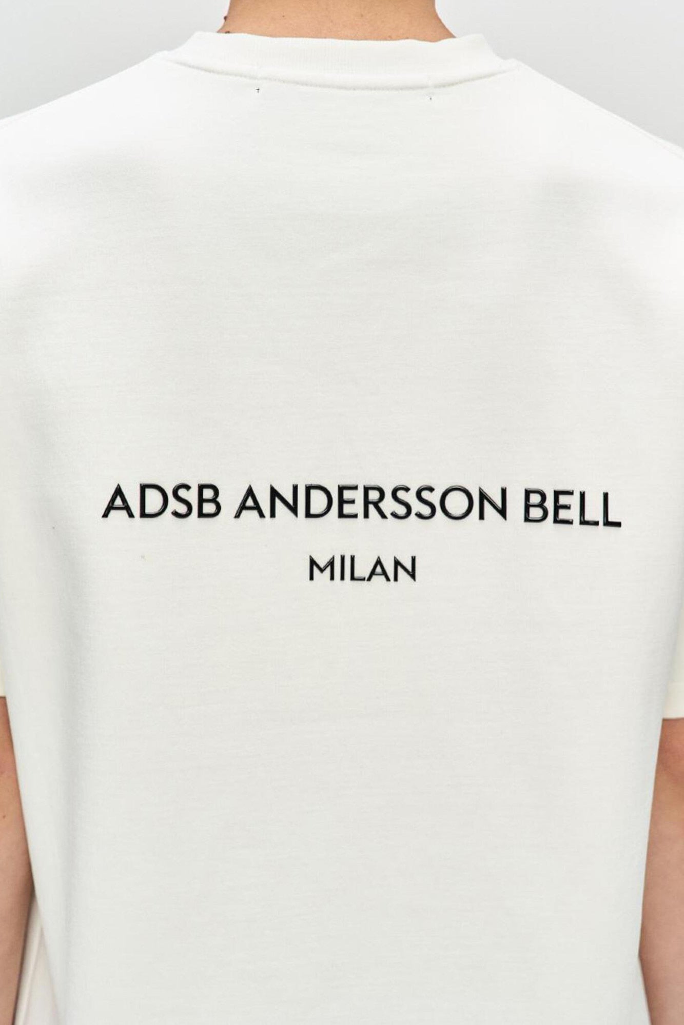 Andersson Bell - Unisex Stool Patch Logo T-Shirts (White) product image 4 | TRAB K-Fashion Australia