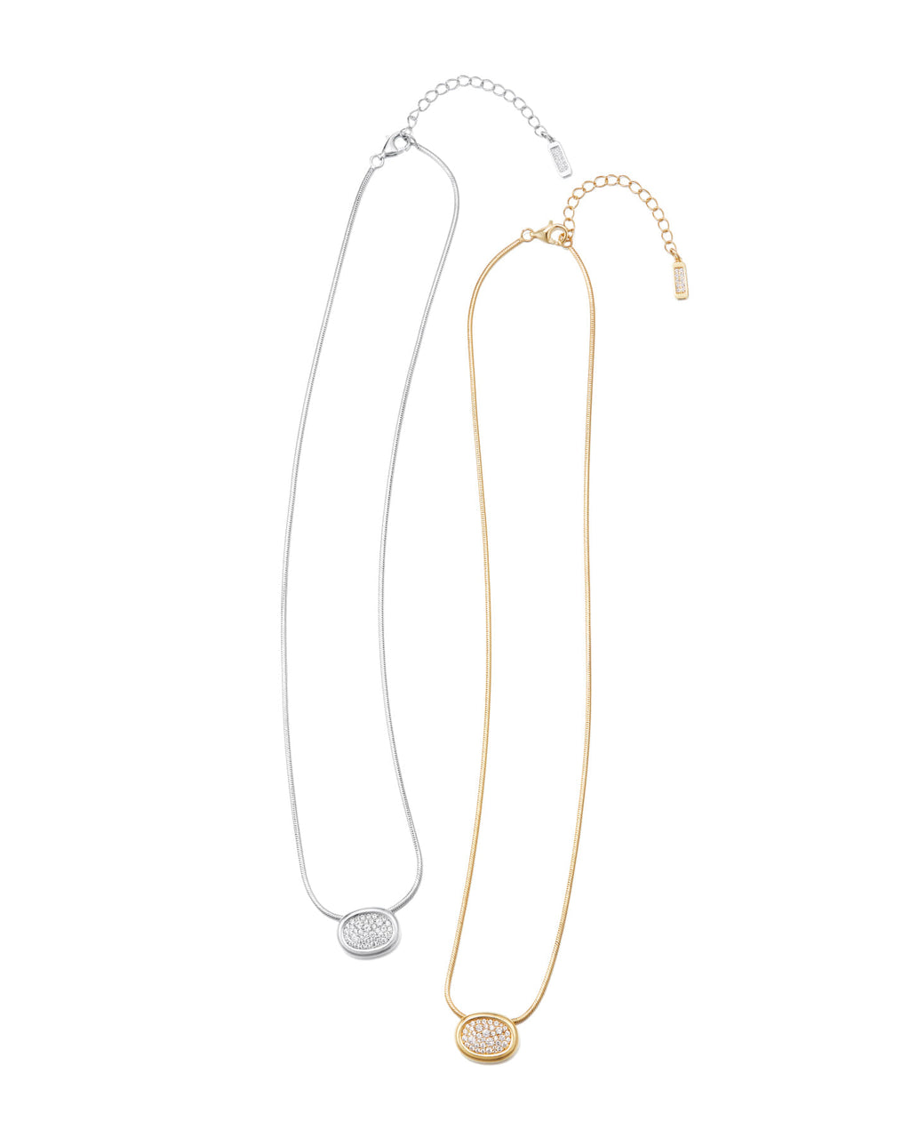 Numbering - Pave Oval Necklace #3805 product image 8 | TRAB K-Fashion Australia